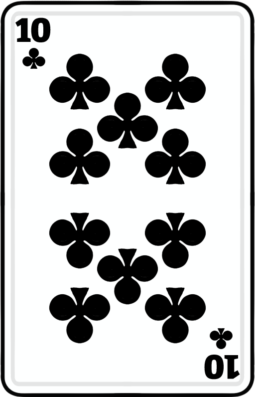 10 of Clubs