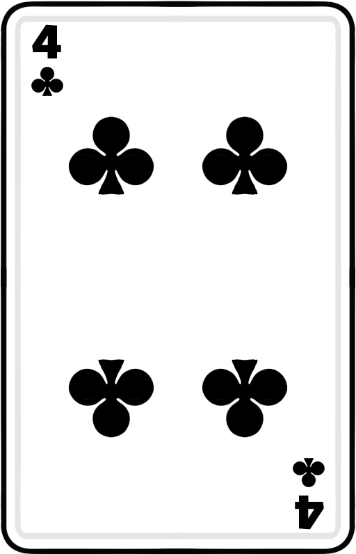 4 of Clubs