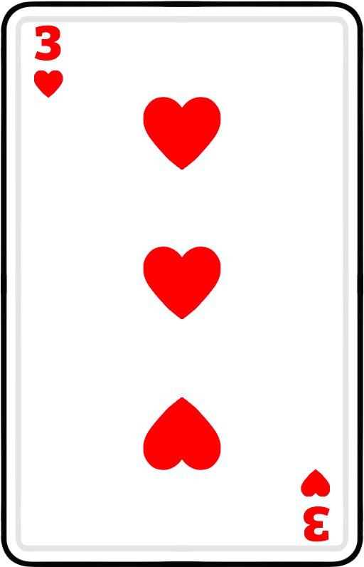 3 of Hearts