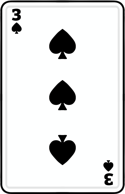 3 of Spades